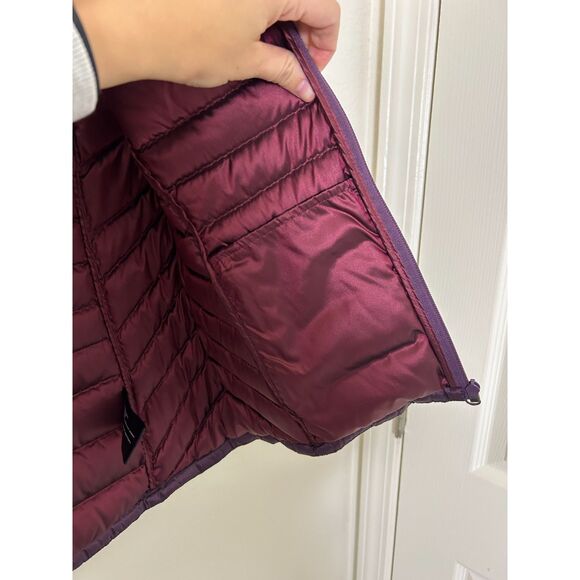 Bernardo Packable Goose Down Quilted Vest Women's S Purple Outdoor - Picture 5 of 11